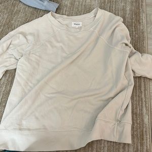 MATE beige sweatshirt